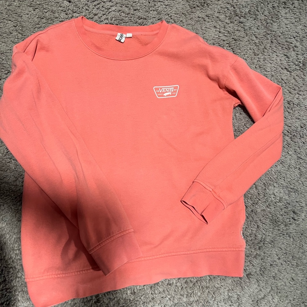 Vans Pink Crewneck Sweatshirt